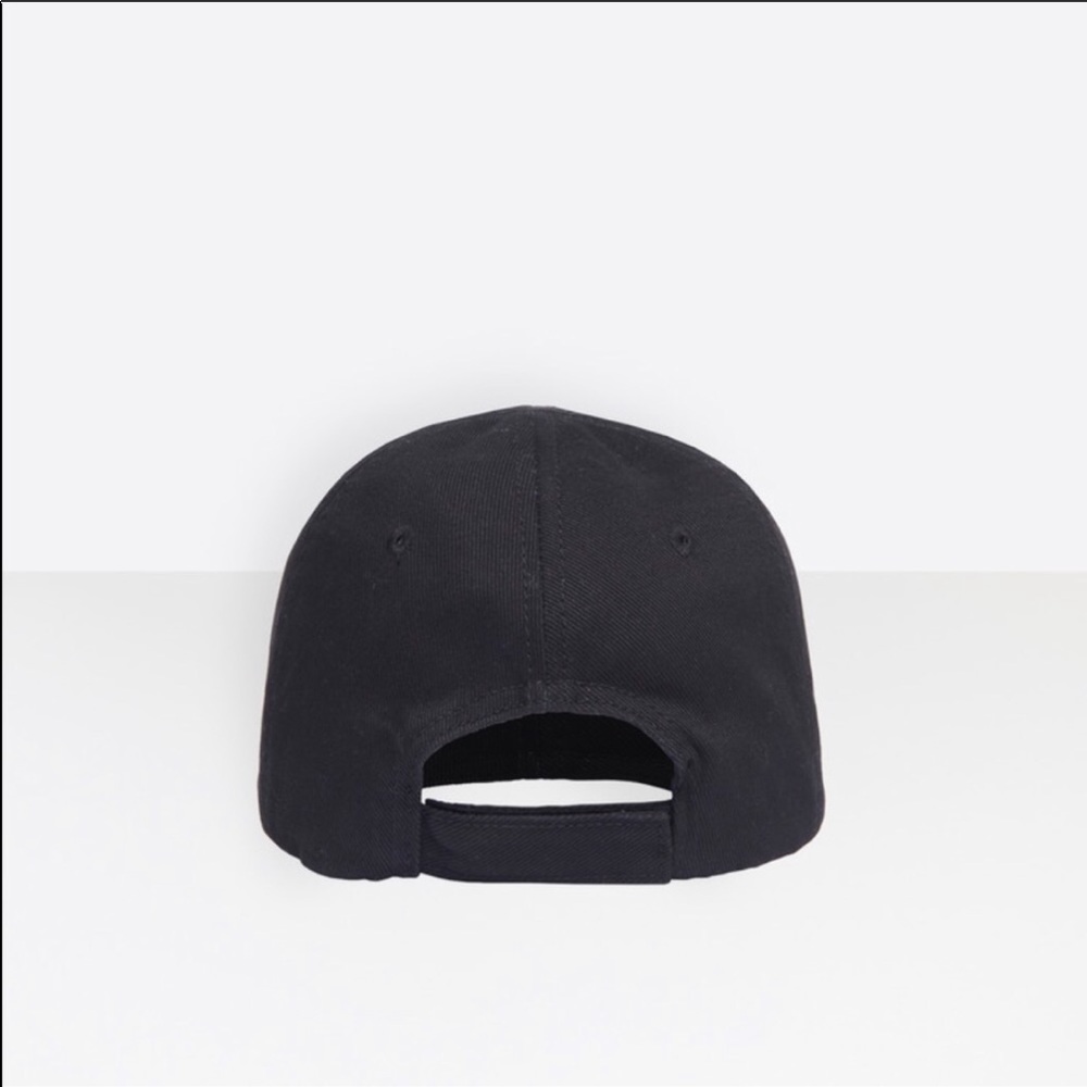 Authentic Balenciaga Unisex Black Baseball Hat - Picture 3 of 16